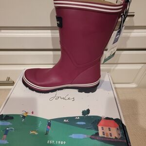 Joules Berry Rain Boots size 6